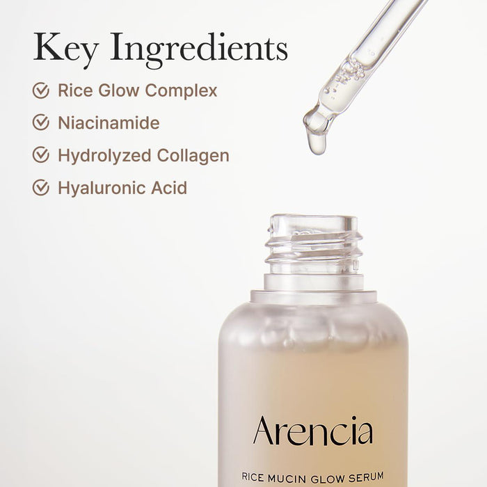 Arencia Rice Mucin Glow Serum 30 mL