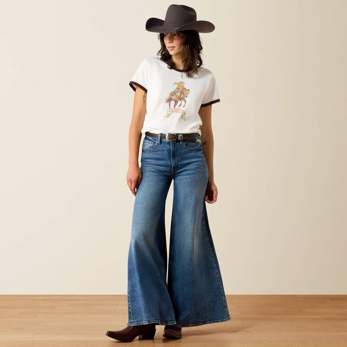 Ariat Womens Sundance T-Shirts - Parchment