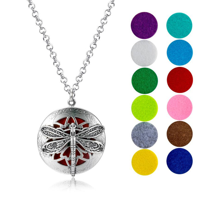 Aromatherapy Diffuser Necklace - Alloy (9 Styles)