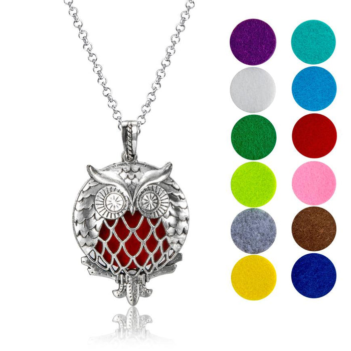 Aromatherapy Diffuser Necklace - Alloy (9 Styles)