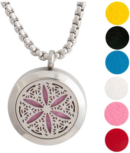 Necklace Diffusers Without Oils (Stainless Steel) - Dream Essentials LLC.