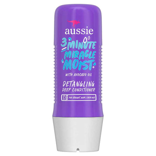 AUSSIE 3 Minute Miracle Moist Avocado Miracle Deep Conditioner بلسم الترطيب العميق المعزز بالأفوكادو