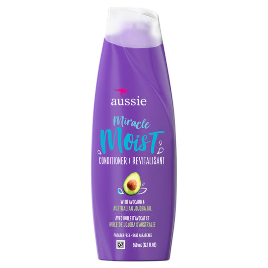 AUSSIE Miracle Moist Conditioner Avocado & Jojoba Oil بلسم الافوكادو والجوجوبا للشعر من اوسي