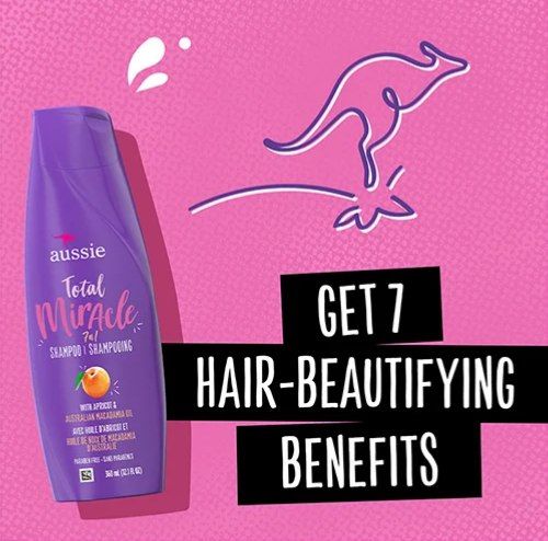 AUSSIE TOTAL MIRACLE 7 IN 1 Shampoo With Apricot شامبو الشعر بالمشمش من اوسي
