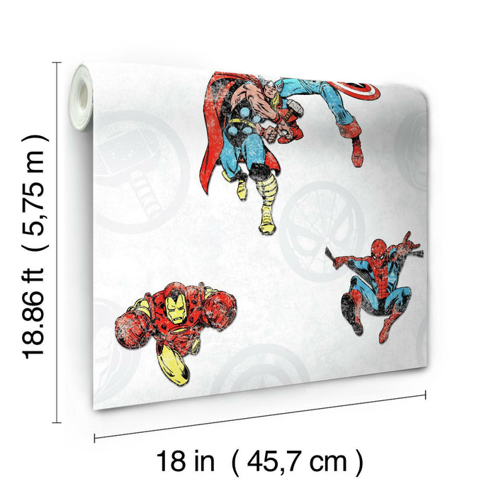 Avengers Classic Peel & Stick Wallpaper - EonShoppee