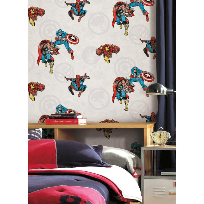 Avengers Classic Peel & Stick Wallpaper - EonShoppee
