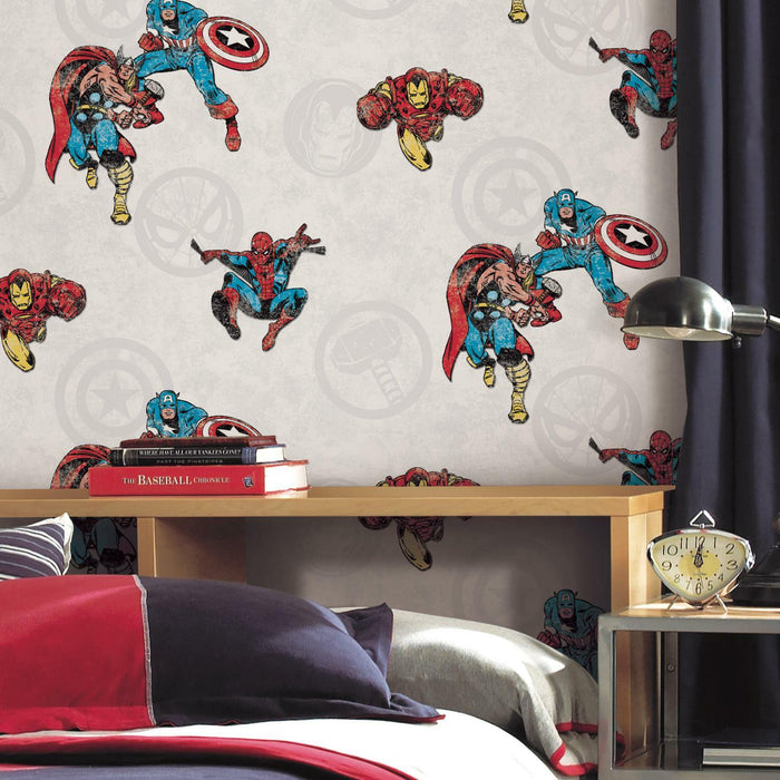Avengers Classic Peel & Stick Wallpaper - EonShoppee