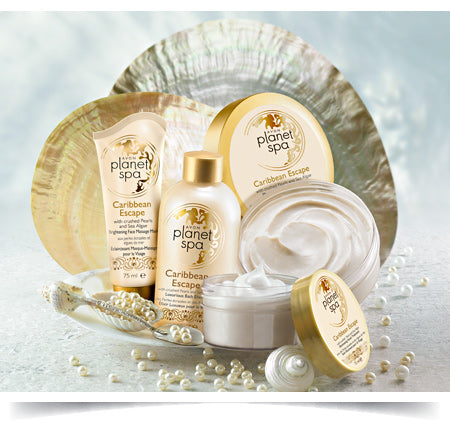 Avon Planet Spa Caribbean Escape with Pearls & Sea Algae Brightening Face Mask - 75ml