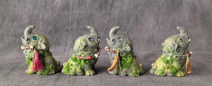 BABY BAKU FAUX STONE FIGURE