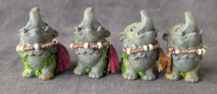 BABY BAKU FAUX STONE FIGURE