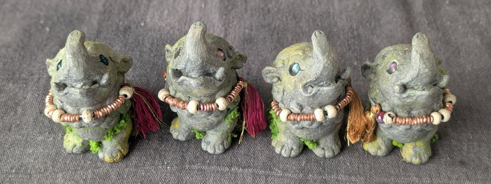 BABY BAKU FAUX STONE FIGURE