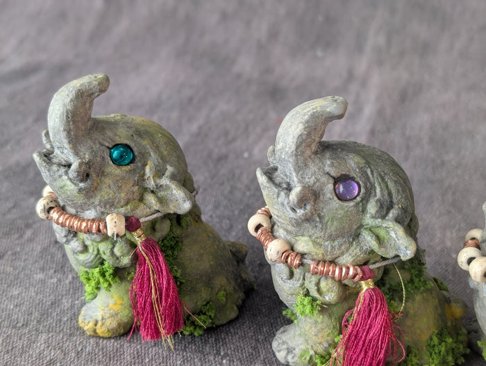BABY BAKU FAUX STONE FIGURE