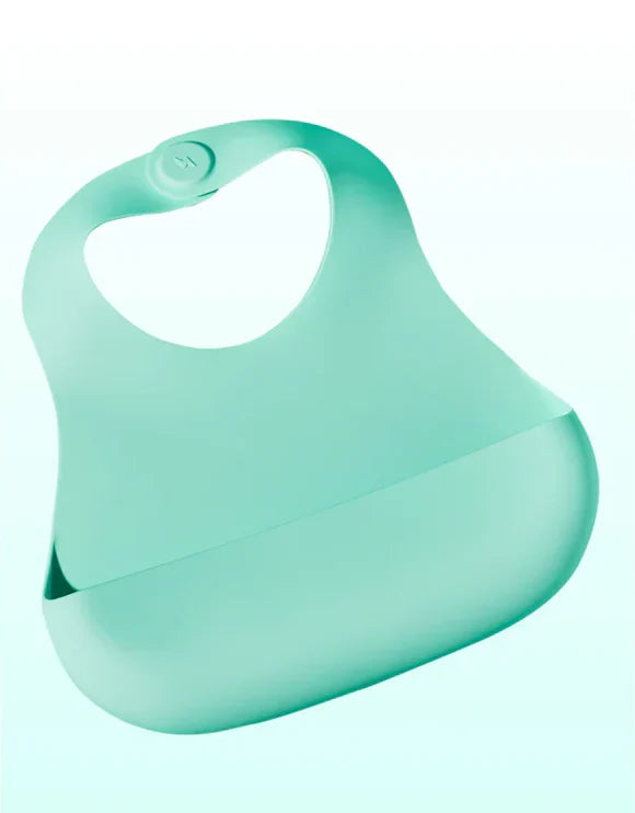 Babynetic Silicone Bib -Kiwi Bliss                  (Voted Best Baby Bib on Babylist!)