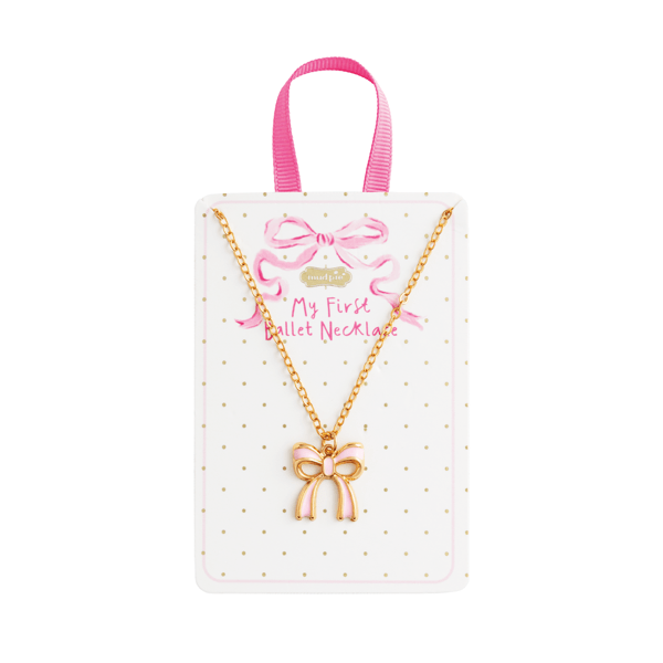 Ballet Bow Necklace