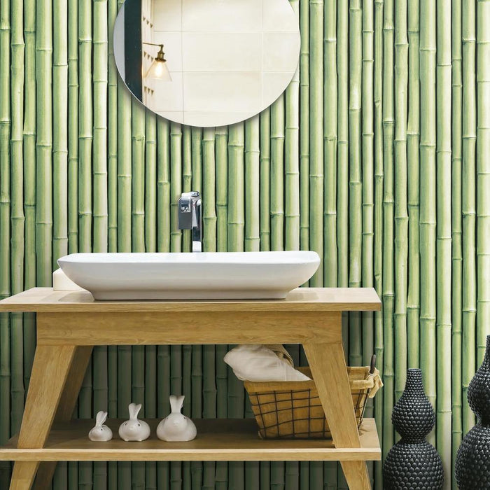 Bamboo Peel & Stick Wallpaper - EonShoppee