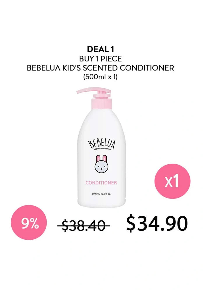 [BEBELUA] Kid’s Scented Conditioner 500ml