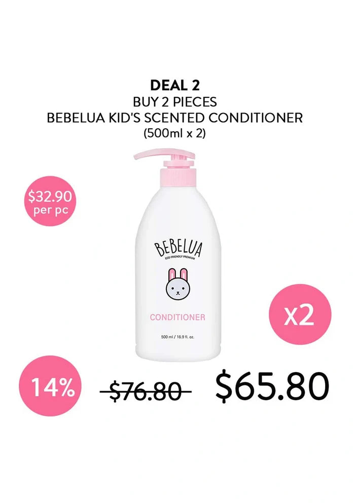 [BEBELUA] Kid’s Scented Conditioner 500ml