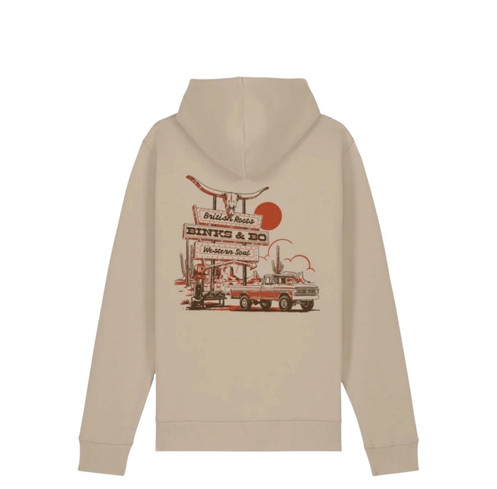 Binks & Bo Backroad BBQ Hoodies - Desert Dust
