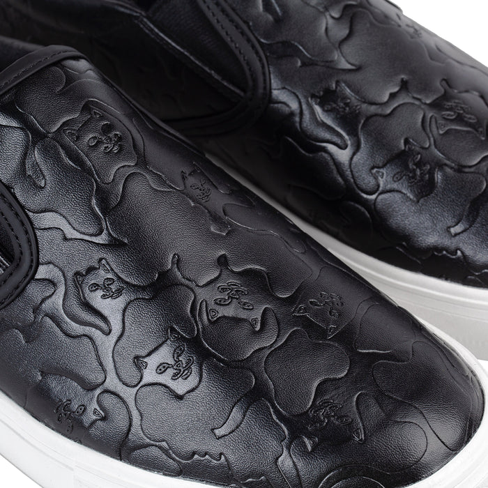 RipNDip Blackout Camo Slip Ons