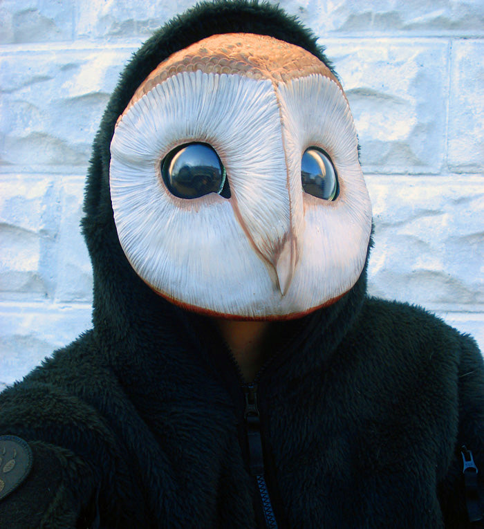 BLANK OWL MASK
