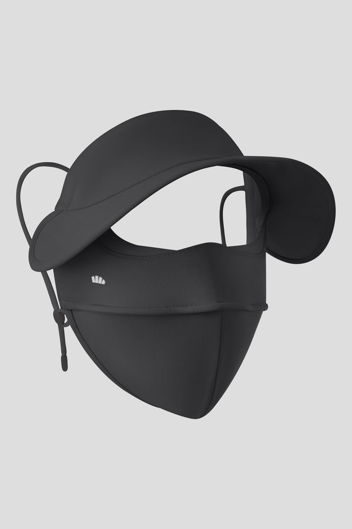 beneunder breezeshield womens all season bare touch face shield upf50 #color_black
