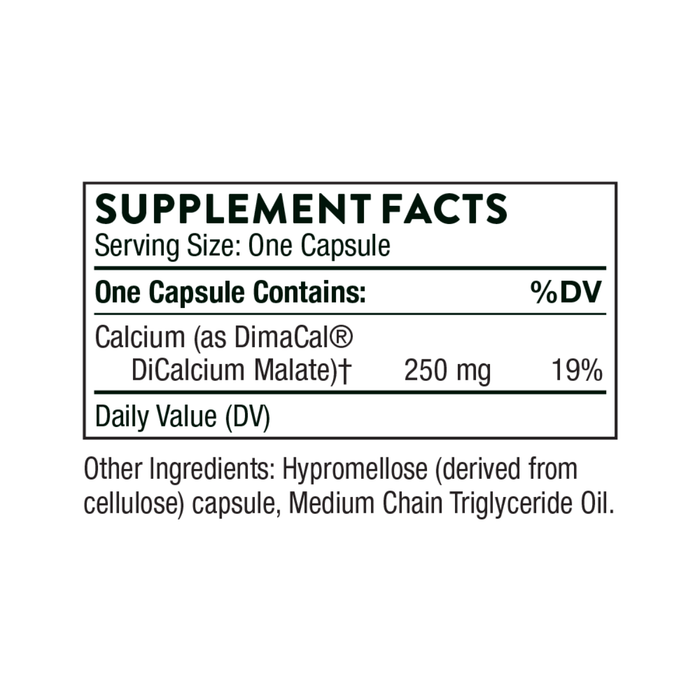 Calcium (formerly DiCalcium Malate) Thorne Research