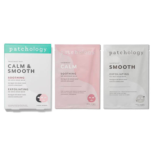 calm and smooth duo smartmud masks easy to use mess-free
