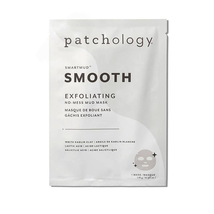 Patchology smooth exfoliating smartmud masks