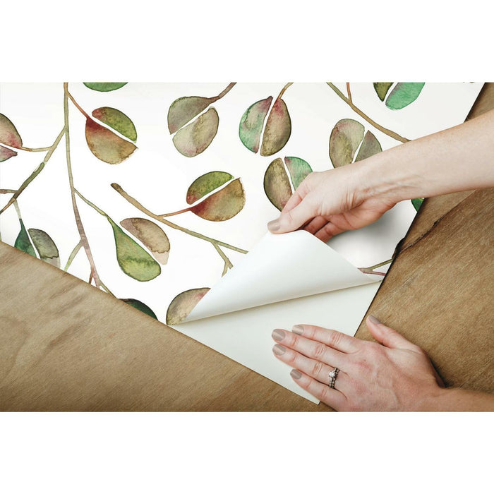 Cat Coquillette Eucalyptus Peel & Stick Wallpaper - EonShoppee