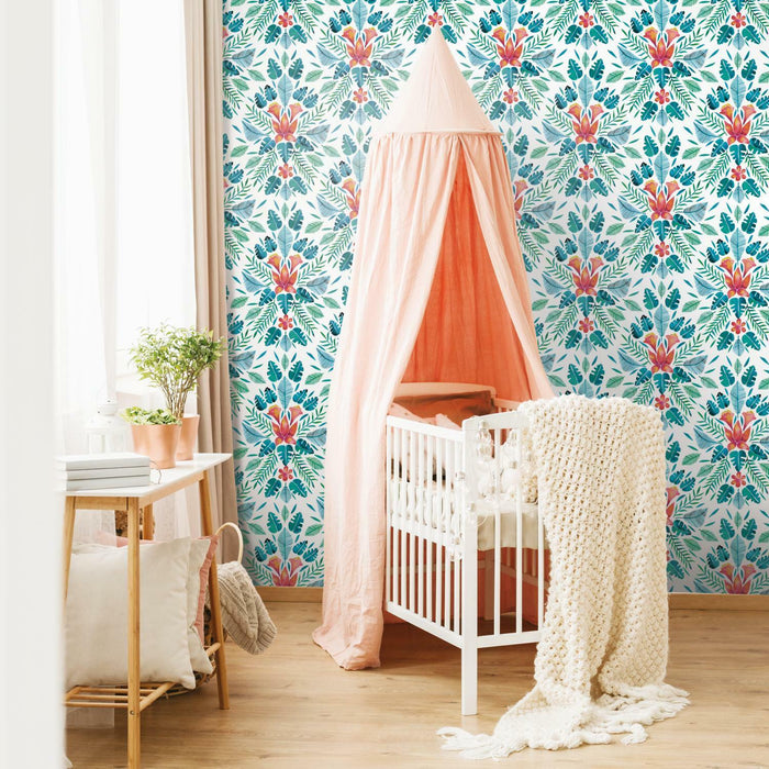 Cat Coquillette Tropical Peel & Stick Wallpaper - EonShoppee