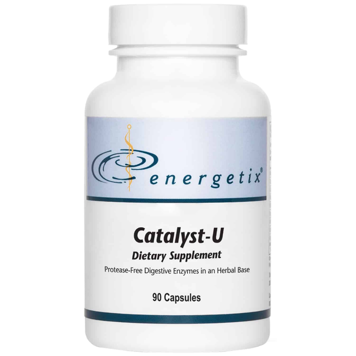 Catalyst U by Energetix, digestive support, digestive function, healthy digestion, protease-free enzyme support, herbal