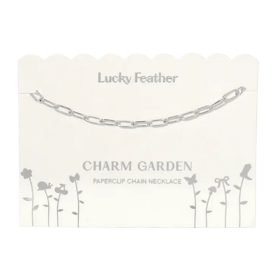 Charm Garden - Paperclip Chain Silver