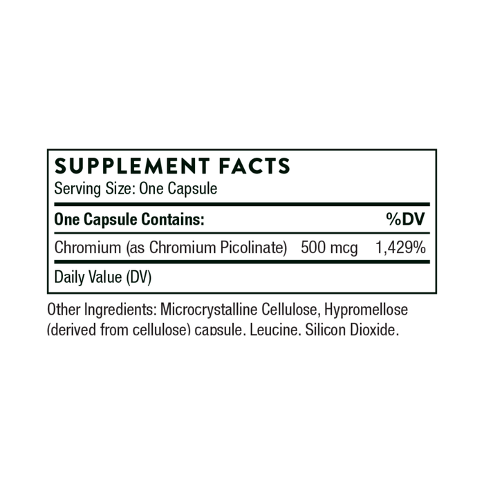 Chromium Picolinate Thorne Research