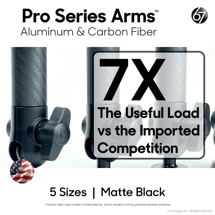 Clamp2Clamp™ Pro Series Arms by 67 Designs