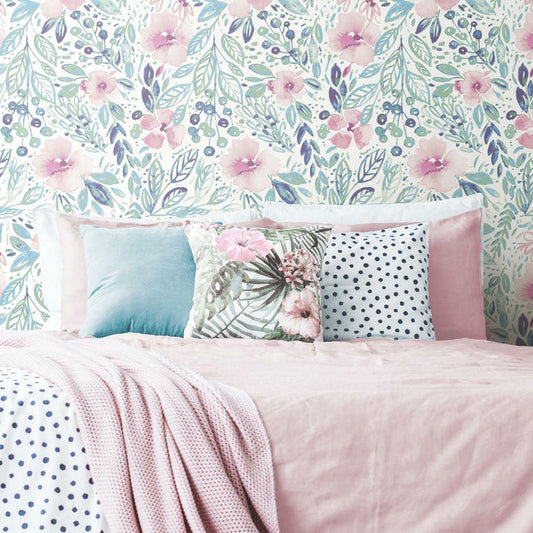 Clara Jean April Showers Peel & Stick Wallpaper - EonShoppee