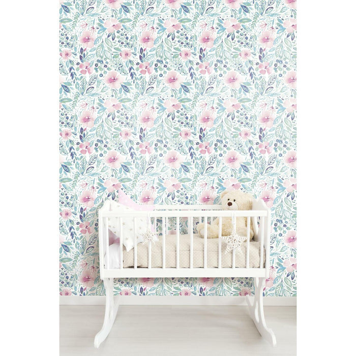 Clara Jean April Showers Peel & Stick Wallpaper - EonShoppee