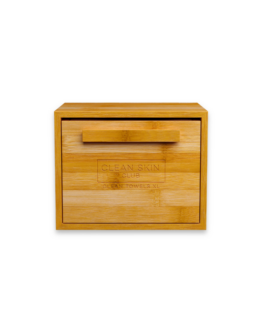Clean Skin Club Luxe Bamboo Box with Drawer