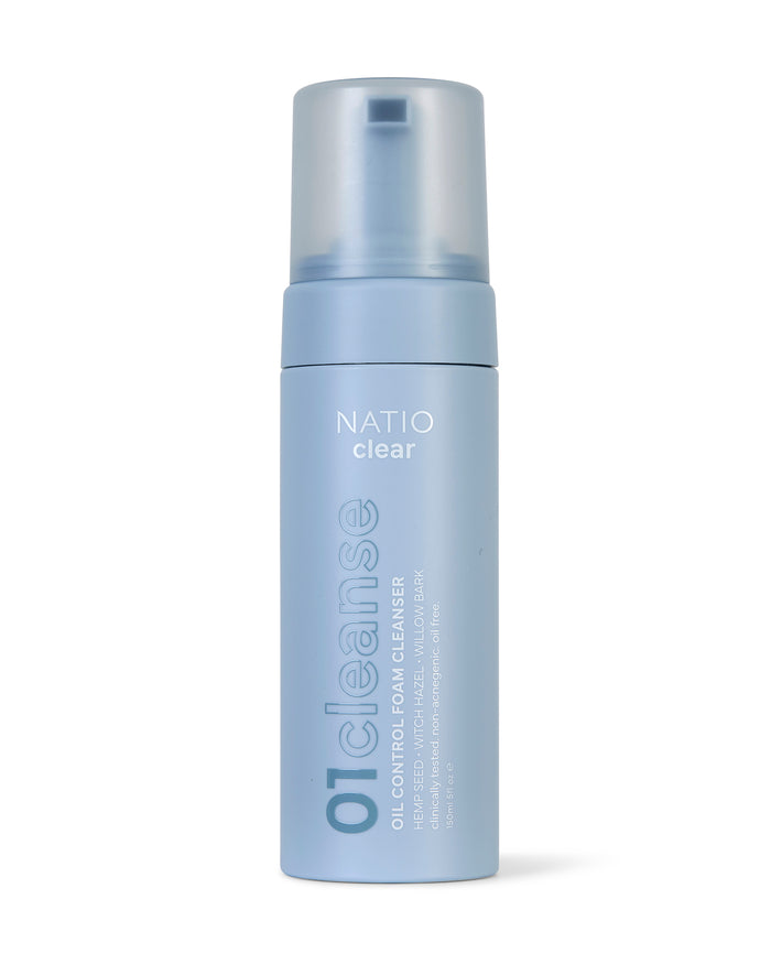 Clear Oil Control Foam Cleanser