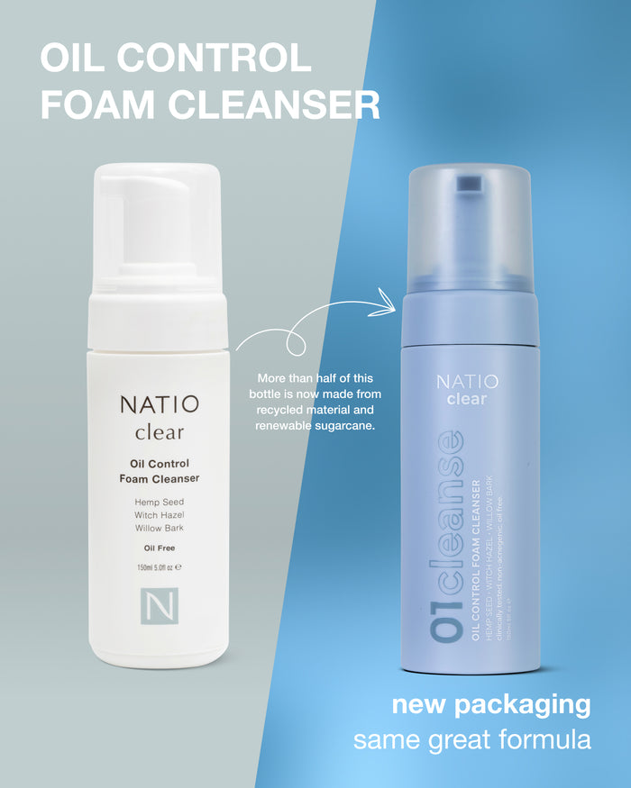 Clear Oil Control Foam Cleanser