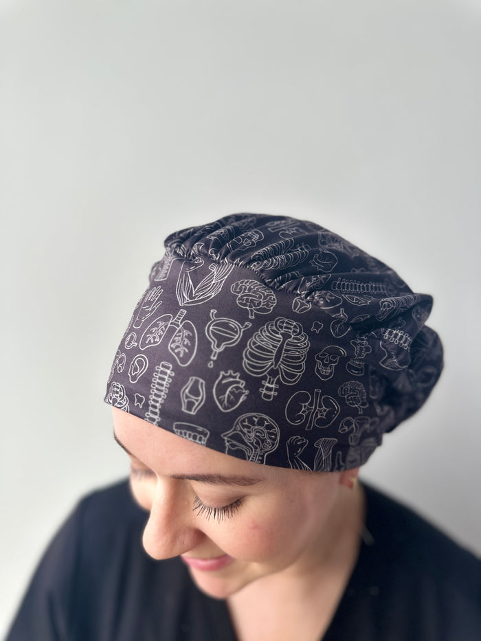 CloudCaps Scrub Cap | Anatomy