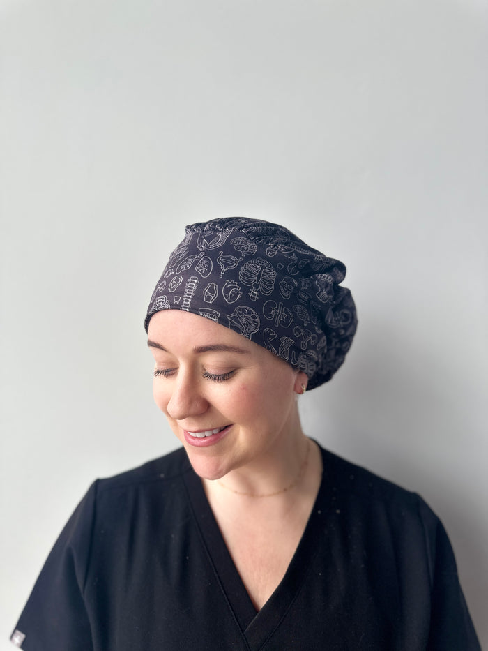 CloudCaps Scrub Cap | Anatomy