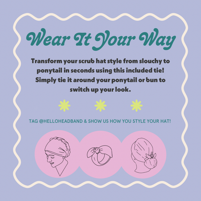 CloudCaps Scrub Cap | Blue Dog