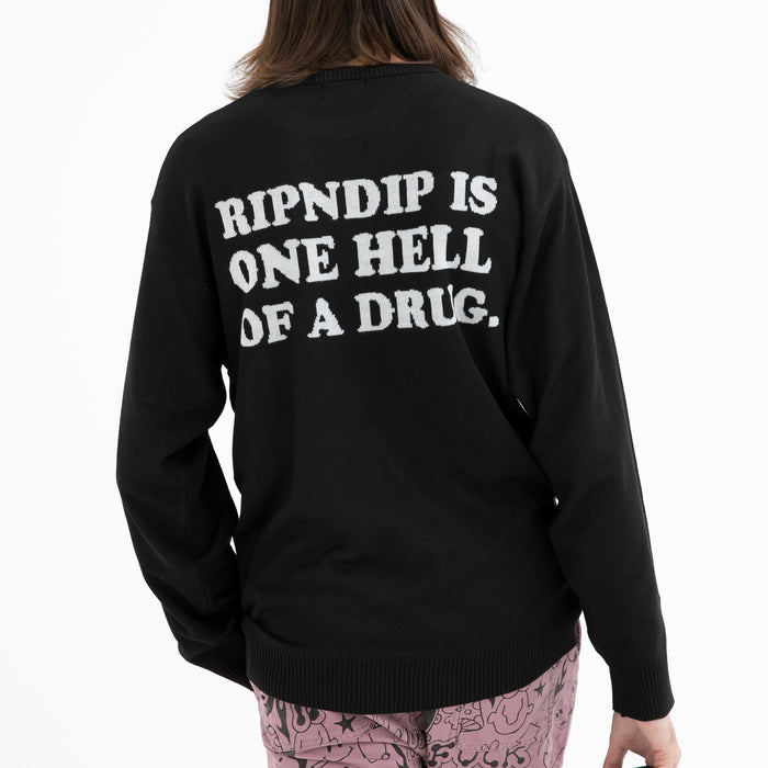 RIPNDIP Coconerm Knit Sweater (Black)