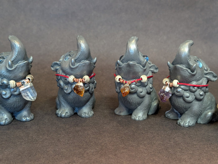 COLD CAST IRON BABY BAKU FIGURE