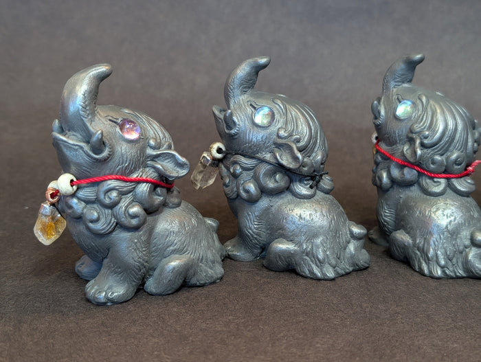 COLD CAST IRON BABY BAKU FIGURE