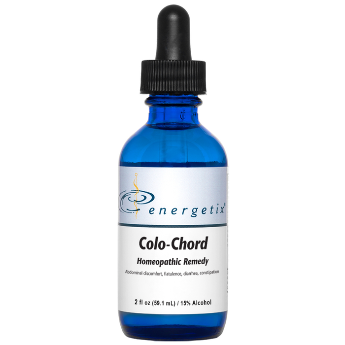Colo Chord by Energetix, intestinal health, intestinal support, toxic load of the intestines, diarrhea, constipation, abdominal pain and cramping, belching, indigestion, vomiting, gas pains, flatulence, irregular stools, hemorrhoids, fever, chills