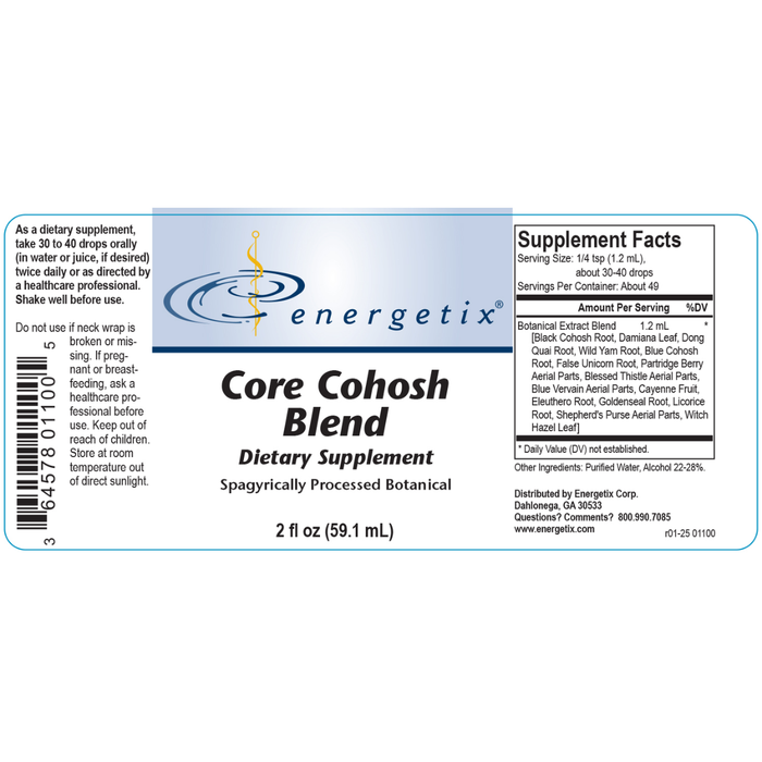Core Cohosh Blend by Energetix