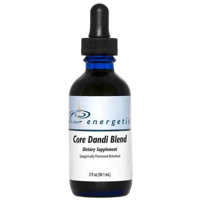 Core Dandi Blend is a spagyrically processed botanical blend featuring dandelion root, beetroot, and milk thistle that helps maintain healthy liver and gallbladder function, normal bile production, regular gastrointestinal function, and healthy metabolic digestion and elimination.*