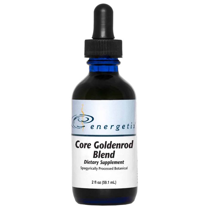 Core Goldenrod Blend is a spagyrically processed, comprehensive botanical blend featuring goldenrod, oat straw, gravel root and other herbs that helps maintain healthy urinary tract function, normal immune response, and microbial balance.*
