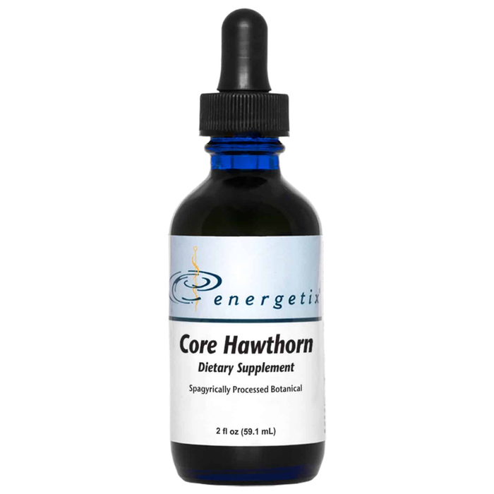 Core Hawthorn is a spagyrically processed botanical extract of the Crataegus laevigata plant (berries, leaves, flowers) that helps maintain normal cardiovascular function, healthy blood pressure, and vascular endothelial integrity.*